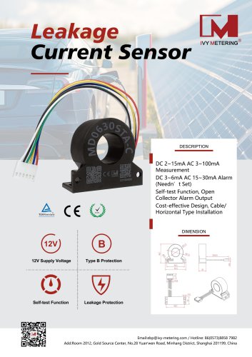 IVY Leakage Current Sensor MD0630STA-C