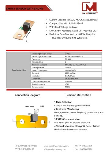 IVY Smart Sensor with Shunt