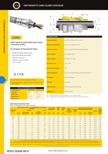 A2RC Cable Gland