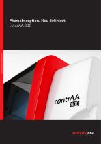 contrAA-Serie: High-Resolution Continuum Source AAS