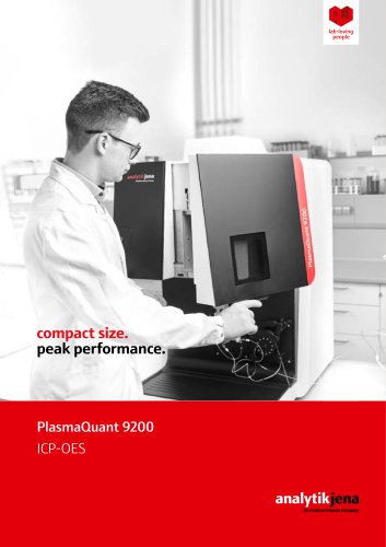PlasmaQuant 9200: optisches Emissionsspektrometer