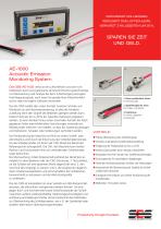 Model AE-1000 Acoustic Emission Monitoring System Data Sheet