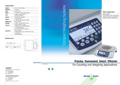 ICS241 Counting Scales