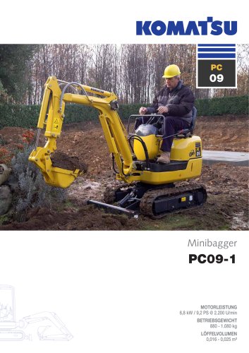 Mini Excavator PC09-1