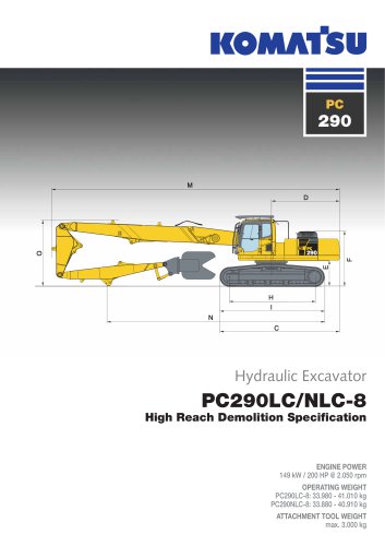 PC290LC/NLC-8