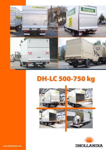 Hubladebühnen für Lieferwagen >  DH-LC2