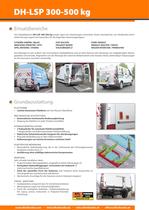 Hubladebühnen für Lieferwagen >  DH-LSP   500 kg-2