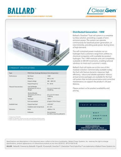 ClearGen™ Multi-MW Systems