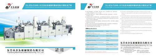 Yaodong AUTOMATIC SCREEN PRINTING MACHINE YD-SPA102/F300R-3C