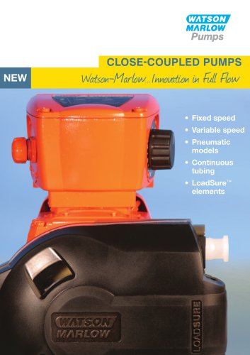 Close coupled pumps