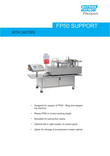 Flexicon FP50 support with casters