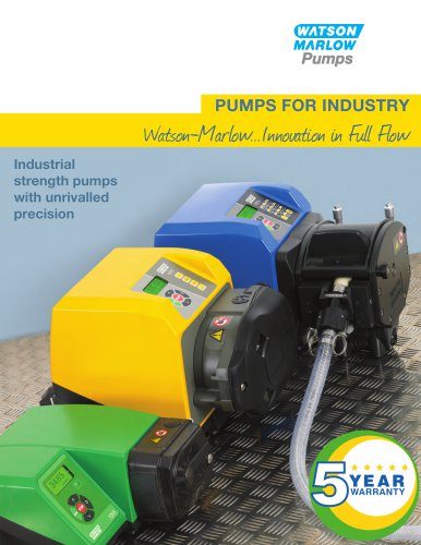 Industrial catalogue - peristaltic pumps