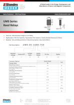 UMS SERIES REED RELAY