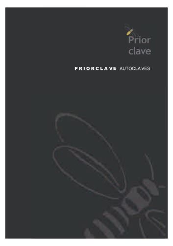 Priorclave Laboratory Autoclave catalogue 