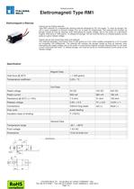 Elettromagneti Latching Solenoids > Type RM1