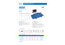 LOCOSC LP7622A low profile floor scale