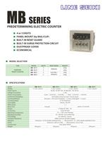 MB Series Catalog (Electromagnetic Counter)