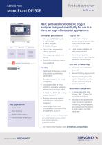 SERVOPRO MonoExact DF150E Product Brochure