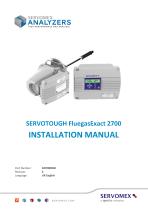 SERVOTOUGH FluegasExact 2700 Installation Manual 02700005D_6