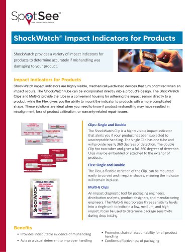 ShockWatch Tube