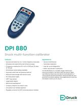 Druck DPI 880 multi-function calibrator