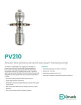 Druck PV210 Low Pressure and Vacuum Hand Pump