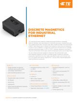 DISCRETE MAGNETICS  FOR INDUSTRIAL  ETHERNET