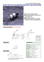 lncremental Photoencoders E-1630-040 (400P/R) E-1630-100 (1000P/R)