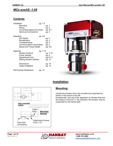 User Manual MCx-xxxAS Modbus