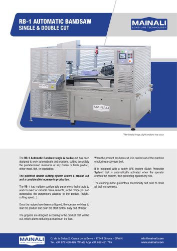 AUTOMATIC BANDSAW RB-1