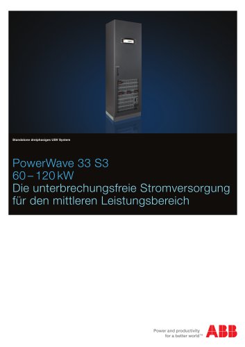 PowerWave 33 S3 60-120 kW