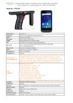 V700 UHF handheld data terminal