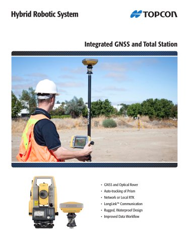 Integrated GNSS and Total Station