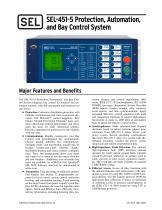 SEL-451-5 Protection, Automation, and Bay Control System