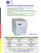 PEM-HG Pure Hydrogen gas Generator