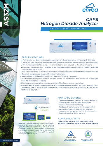 AS32M analyzer NO2 direct - CAPS monitor