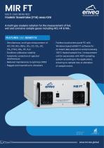 Stack pollution monitoring: Multi-gas Infra Red Fourier Transform (FTIR) Analyzer