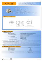 CONTACTLESS POTENTIOMETER WDH15B