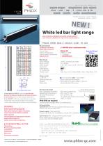 White led bar light range