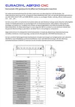 EURACRYL ABP310 CNC - Großformat-Kantenpoliermaschine - 2