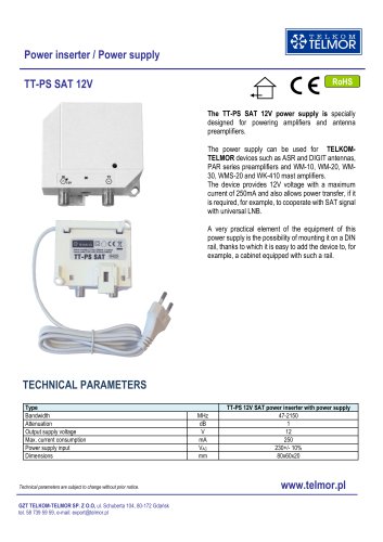 Power inserter / Power supply