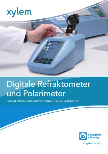 Digitale Refraktometer und Polarimeter