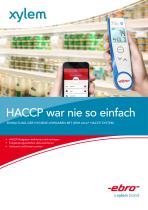 HACCP war nie so einfach - 1