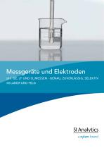 Messgeräte und Elektrodenkatalog - 1