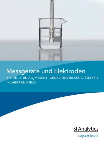 Messgeräte und Elektrodenkatalog