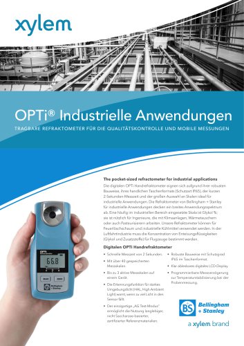 OPTi® Industrielle Anwendungen