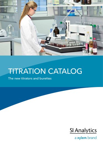 The new titrators and burettes