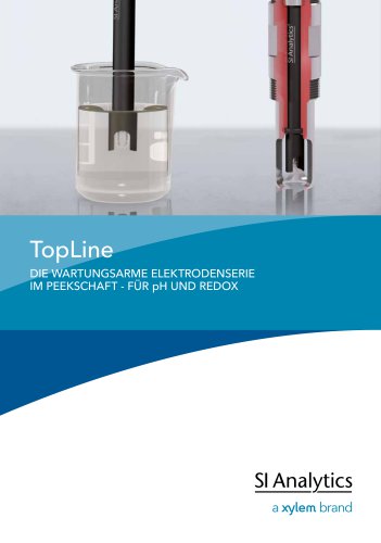 TopLine DIE WARTUNGSARME ELEKTRODENSERIE IM PEEKSCHAFT - FÜR pH UND REDOX