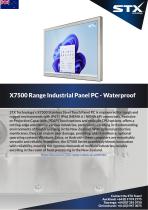 NZ X7500 Industrial Panel PC Waterproof