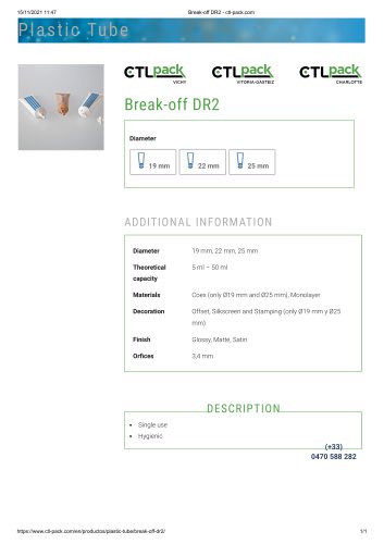 Break-off DR2